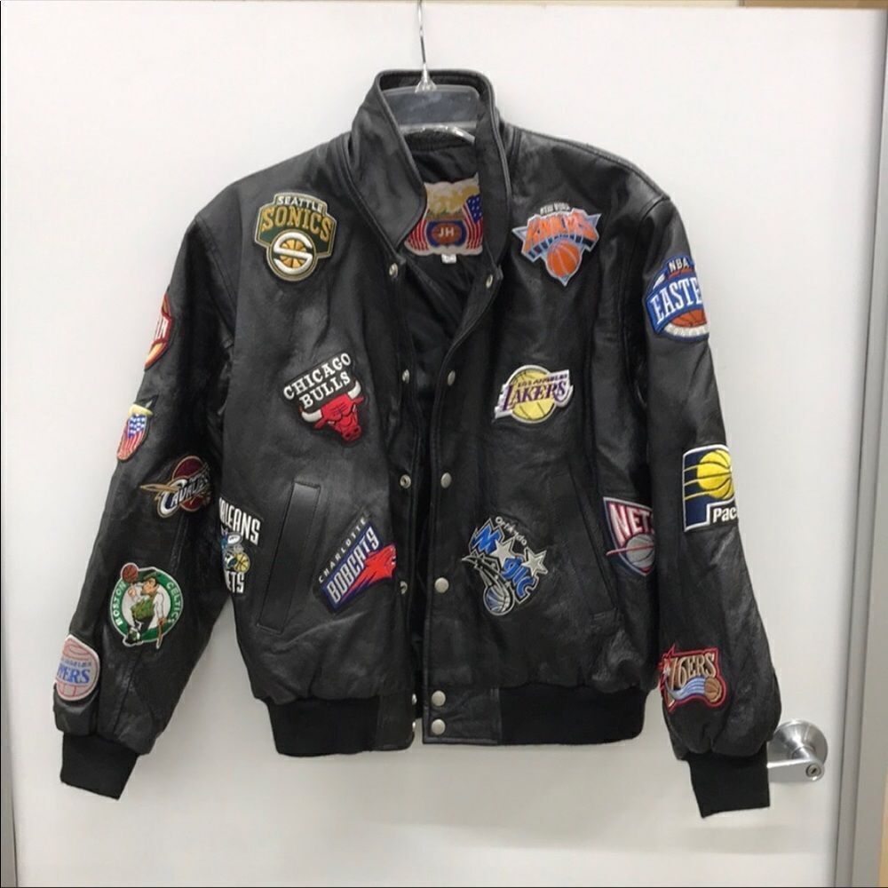 Vintage Jeff Hamilton NBA Team Jacket